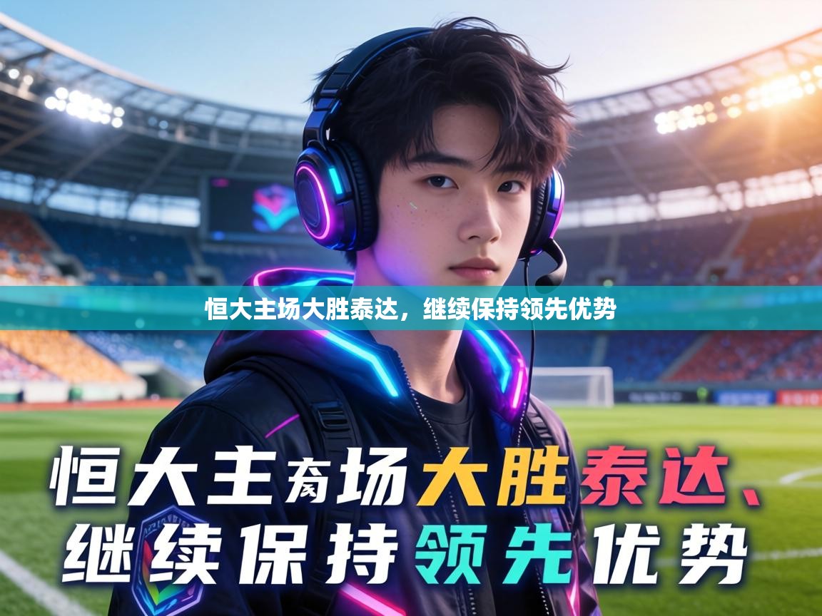 恒大主场大胜泰达，继续保持领先优势