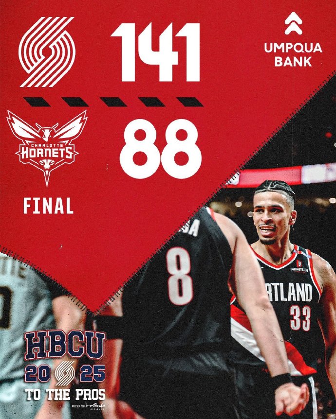 黄蜂大胜开拓者，全力保级