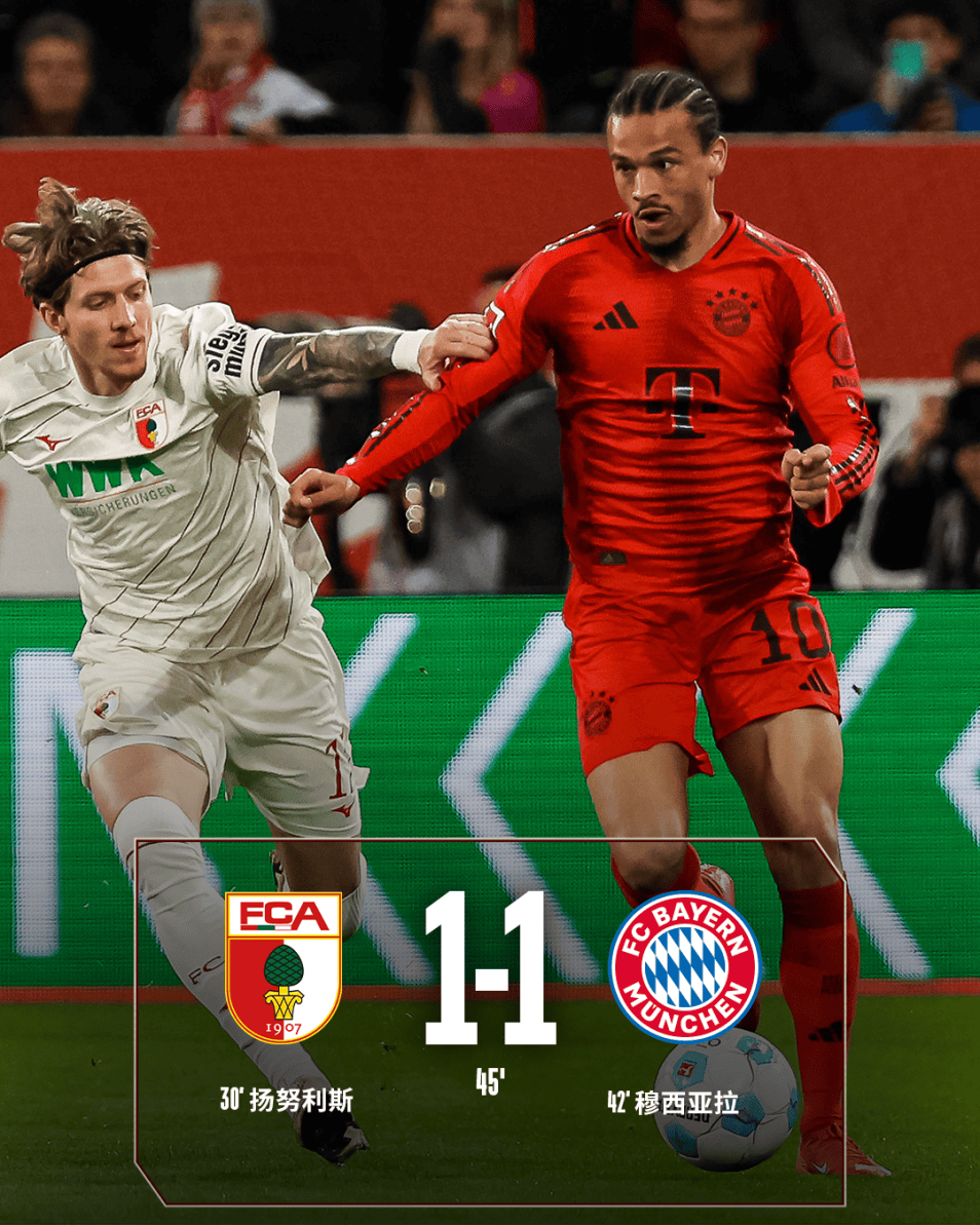 关于奥格斯堡闯入德国国内足球联赛争冠行列的信息 关于奥格斯堡闯入德国国内足球联赛争冠行列的信息